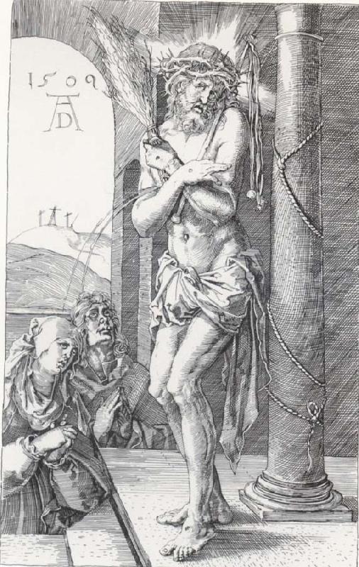 The Man of Sorrow at the Column, Albrecht Durer